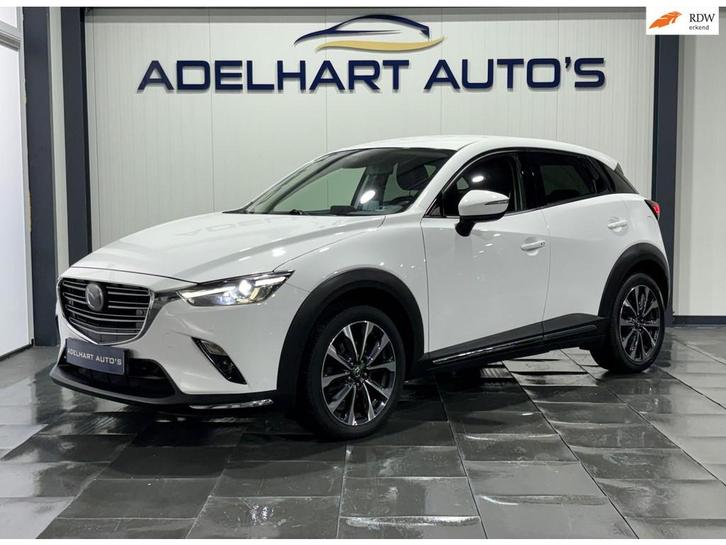 Mazda CX-3 2.0 SkyActiv-G 120 SkyLease Automaat / Navigatie, Auto's, Mazda, Bedrijf, Te koop, CX-3, ABS, Achteruitrijcamera, Airbags