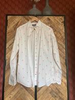 Flamingo blouse the blueprint, Kleding | Heren, Ophalen of Verzenden, Zo goed als nieuw, Wit, Halswijdte 41/42 (L)