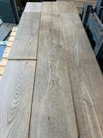 Eiken vloer 28m2 multivloer 26cm breed 1,3cm dik toplaag 4mm, Ophalen, Gebruikt, Vloerdelen of -planken, 10 m² of meer