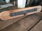 Oud naambord plaatsnaambord brocante vintage, Antiek en Kunst, Ophalen of Verzenden