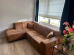 Bruine Hoekbank - Gebruikt, Prima Staat, Huis en Inrichting, Ophalen, 250 tot 300 cm, Gebruikt, Hoekbank