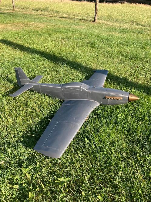 Eclipson P51 RC vliegtuig, Hobby en Vrije tijd, Modelbouw | Radiografisch | Vliegtuigen, Nieuw, Elektro, Ophalen