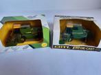 2 x ertl John Deere maaidorser, Ophalen of Verzenden, Zo goed als nieuw, Tractor of Landbouw, ERTL