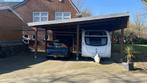 Douglas houten dubbele carport caravan + auto, Tuin en Terras, Overkappingen, Ophalen, Gebruikt, Carport
