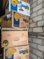 Bananendozen 9 stuks, Doe-het-zelf en Verbouw, Kratten en Dozen, Ophalen, 40 tot 60 cm, 50 tot 75 cm, 35 tot 50 cm