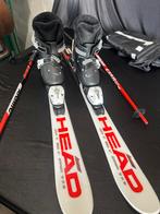 Kinder ski set maat 30/30.5 - Ski's, schoenen en stokken, Gebruikt, Carve, Skiën, Minder dan 100 cm