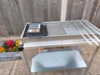 RVS Barbecue, Tuin en Terras, Houtskoolbarbecues, Ophalen, Zo goed als nieuw