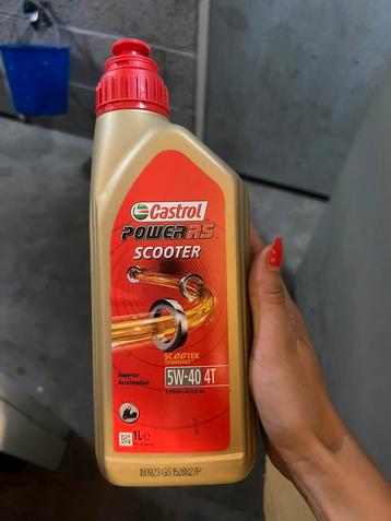 Castrol Power RS Scooter 5W-40-4T beschikbaar voor biedingen