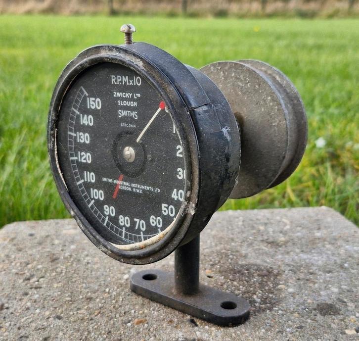 Smiths toerenteller - Platteband riem - Stationaire motor, Hobby en Vrije tijd, Overige Hobby en Vrije tijd, Gebruikt, Ophalen of Verzenden