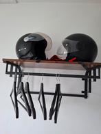 Wandkapstok met plank en hangers, Zo goed als nieuw, Minder dan 100 cm, Hout, Ophalen