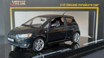 Mitsubishi Colt 3door Sparkling Black 1:43 Vitesse Pol  beschikbaar voor biedingen