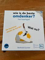 Spel Wie is de beste omdenker? van Berthold Gunster, Ophalen of Verzenden, Zo goed als nieuw