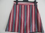 Zara ZGAN rokje met pailletten rood / blauw XS, Blauw, Zara, Ophalen of Verzenden, Zo goed als nieuw
