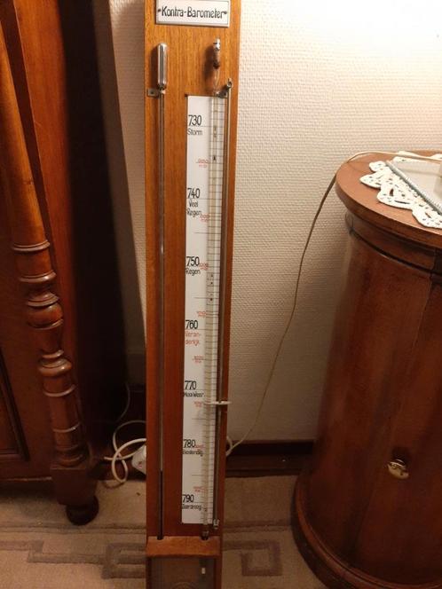 Grote contra  barometer, Audio, Tv en Foto, Weerstations en Barometers, Gebruikt, Ophalen