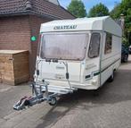 Te koop, zeer nette chateau Cantara 395, Caravans en Kamperen, Chateau, Kachel, Rondzit, 750 - 1000 kg