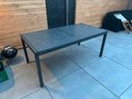 Tuintafel met granieten blad, Ophalen, Gebruikt, Rechthoekig, Aluminium