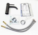 PAFFONI LIGHT GEBORSTELD ZWART NIKKEL WASTAFELKRAAN, Doe-het-zelf en Verbouw, Sanitair, Niet ingevuld, Niet ingevuld, Nieuw, Ophalen of Verzenden