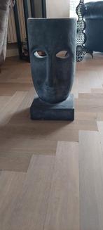 Stenen Gezicht Sculptuur  - Abstract Kunstobject 60 cm hoog, Ophalen