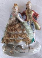 porseleinen paartje in danskleding barokstijl, Antiek en Kunst, Antiek | Porselein, Ophalen of Verzenden