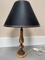 Tafellamp vintage met marmeren voet onyx, Ophalen of Verzenden, Zo goed als nieuw, Minder dan 50 cm