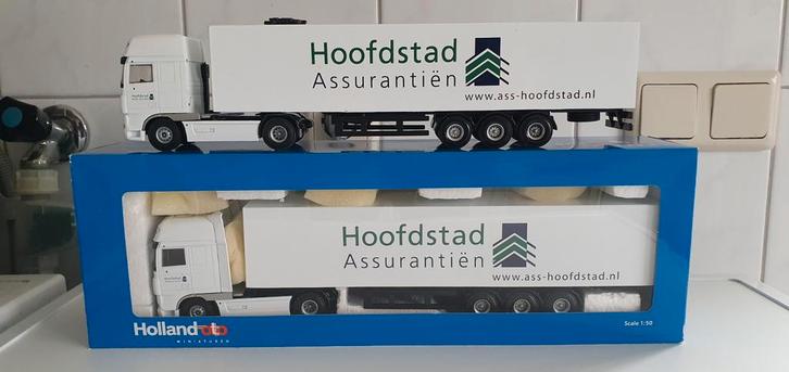 Holland Oto Miniatuur DAF95 Truck schaal 1:50, Hobby en Vrije tijd, Modelauto's | 1:50, Zo goed als nieuw, Bus of Vrachtwagen