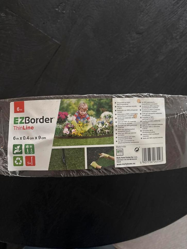 EZBorder Thinline Tuinrand - 6m, Tuin en Terras, Gaas en Draad, Nieuw, Overige typen, Minder dan 10 meter, Ophalen of Verzenden