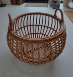 H&M home houten mand, Ophalen, Zo goed als nieuw, Rond, Riet