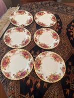 Gebaks bordjes van Royal Albert, Ophalen