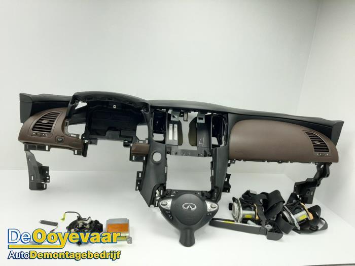 Airbag Set + Module van een Infiniti FX (FX 09-), Auto-onderdelen, Elektronica en Kabels, Infiniti, Gebruikt, 3 maanden garantie
