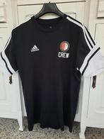 Feyenoord adidas t-shirt zwart, Sport en Fitness, Voetbal, Maat L, Verzenden, Zo goed als nieuw, Shirt