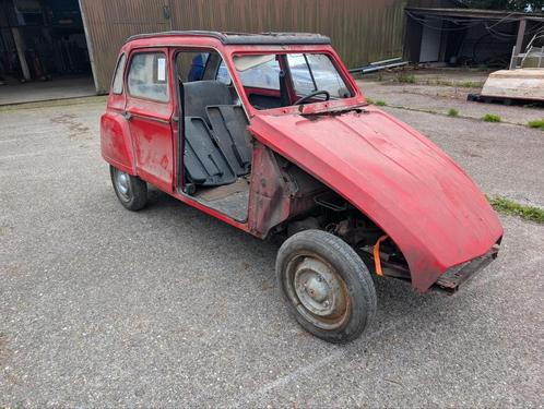 Citroën Dyane 6 - voor onderdelen of restauratie, Auto-onderdelen, Carrosserie en Plaatwerk, Motorkap, Voor, Gebruikt, Ophalen
