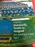 Makelaardij, Taxatie & Vastgoed 2023-2024, Boeken, Ophalen of Verzenden, Zo goed als nieuw, Overige niveaus, Overige vakken
