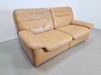 Vintage de Sede Sofa DS 66 tweezitter bank leer ‘70 design, 150 tot 200 cm, Hout, Rechte bank, Gebruikt