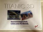 Titanic 3D zegels complete set met bril, Postzegels en Munten, Met envelop, Scheepvaart, Ophalen of Verzenden, Postfris