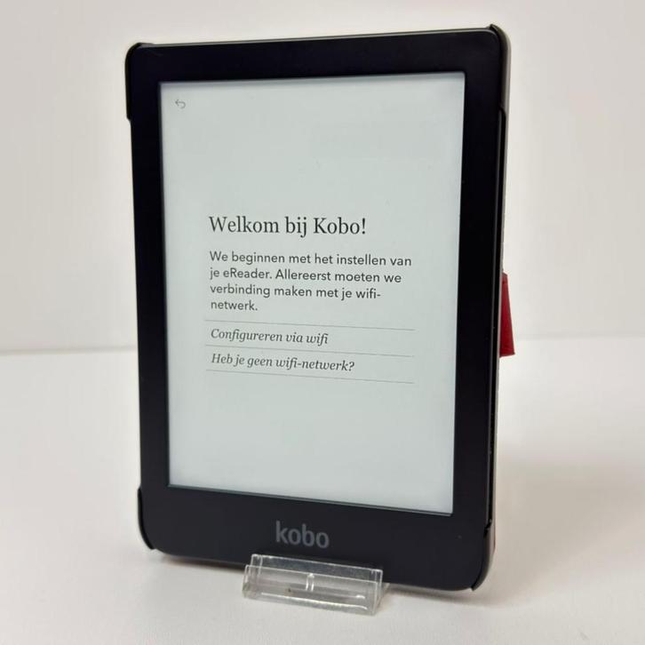 Kobo Clara HD E-reader + Case | Nette staat, Computers en Software, E-readers, Zo goed als nieuw