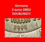 ⰆPHALLIC 2002-2006: GERMANY 2 EURO 2002J HAMBURG DOUBLE DATE, Verzenden, Duitsland, 2 euro, Losse munt