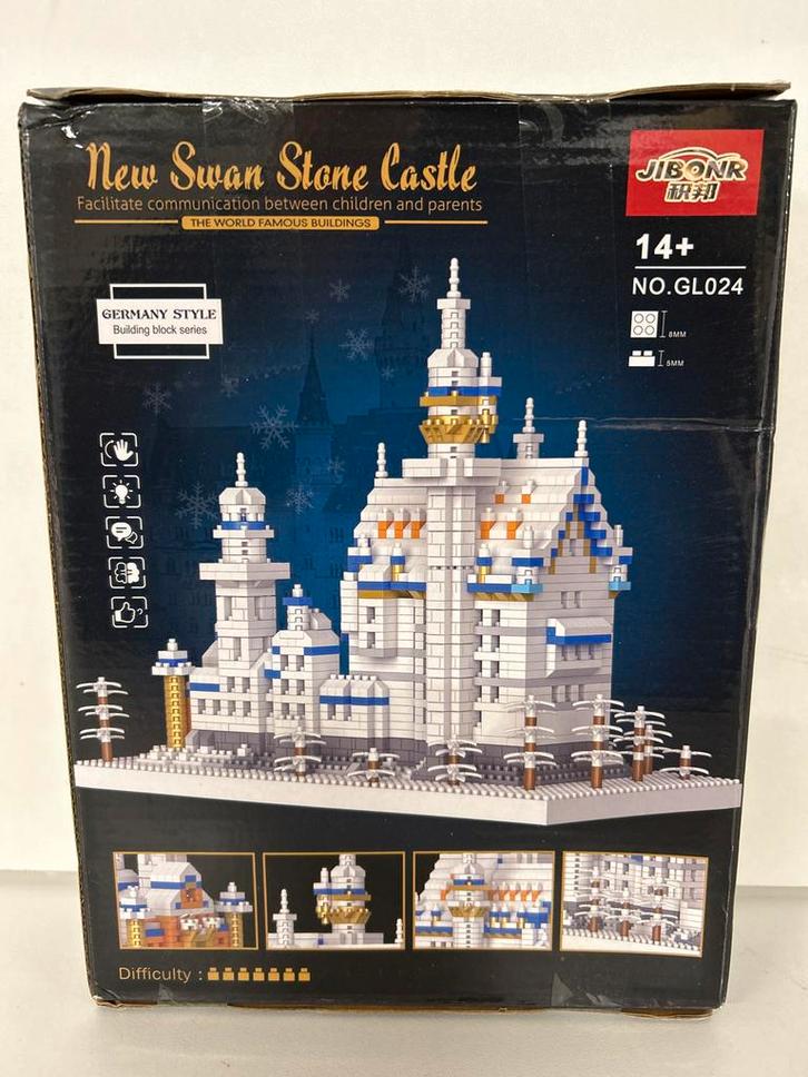 Nieuw Swan Stone Castle Bouwset, Kinderen en Baby's, Speelgoed | Bouwstenen, Nieuw, Overige merken, Ophalen of Verzenden