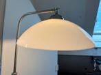 Design Vloerlamp met Glazen Kap, Huis en Inrichting, Lampen | Vloerlampen, Ophalen, Gebruikt, Glas, 100 tot 150 cm