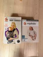 Ergobaby draagzak + baby inzet, Zo goed als nieuw, Buik, Rug of Zij, Draagzak, Ophalen