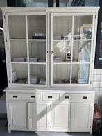 Vitrinekast wit, Huis en Inrichting, Ophalen, Zo goed als nieuw, 25 tot 50 cm