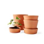 IKEA INGEFÄRA (BRUNBÄR) terracotta bloempot met schotel, Ophalen, Nieuw, Kweeklamp