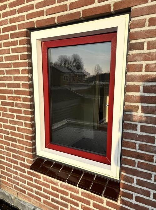 Rood inval draai-kiep raam kozijn | 860 x 1180 mm | 4 stuks, Hobby en Vrije tijd, Overige Hobby en Vrije tijd, Gebruikt, Ophalen