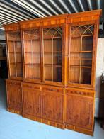 Engelse Boekenkast zgn. Breakfront Bookcase, Ophalen, Gebruikt, Engels / Klassiek, 200 cm of meer