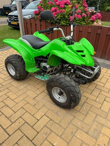 Leuke quad 125cc geen kenteken! Rijd prima beschikbaar voor biedingen