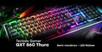 Trust GXT 860 Thura semi-mechanical Toetsenbord, Trust GXT Gaming, ., Nieuw, Ophalen of Verzenden