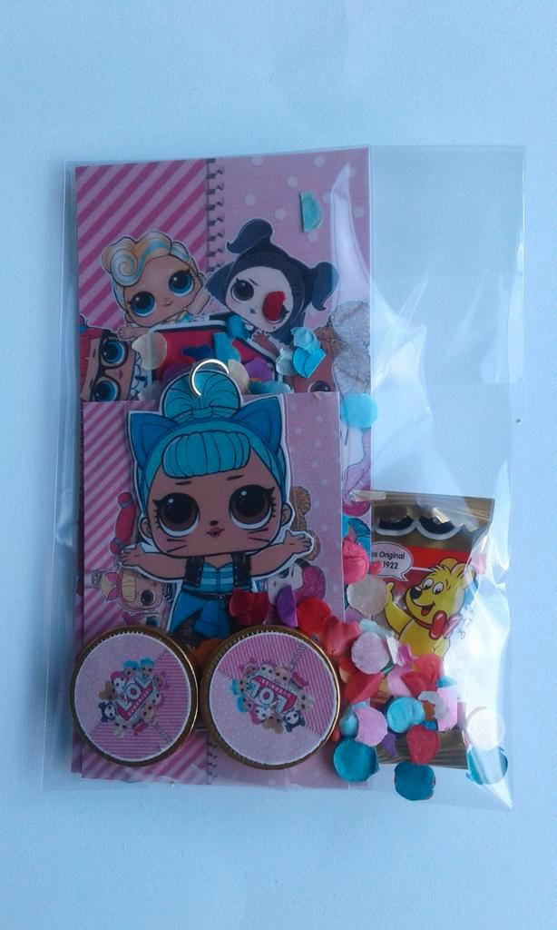 Lol Surprise traktatie zakje, Hobby en Vrije tijd, Feestartikelen, Nieuw, Feestartikel, Verjaardag, Ophalen of Verzenden