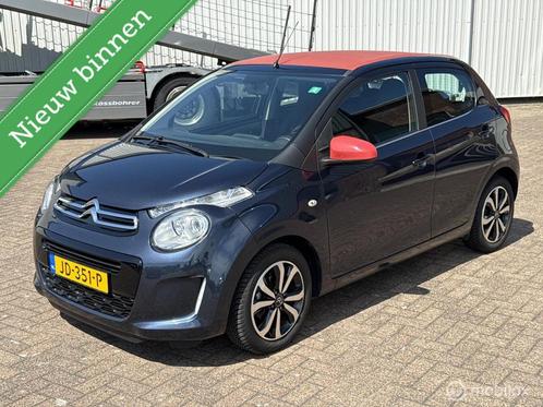 Citroen C1 1.0 VTi Airscape Shine CABRIO AUTOMAAT AIRCO, Auto's, Citroën, Bedrijf, Te koop, C1, ABS, Achteruitrijcamera, Airbags