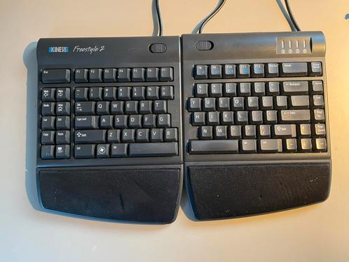 Kinesis Freestyle 2 Ergonomisch Toetsenbord, Computers en Software, Toetsenborden, Zo goed als nieuw, Ergonomisch, Ophalen of Verzenden
