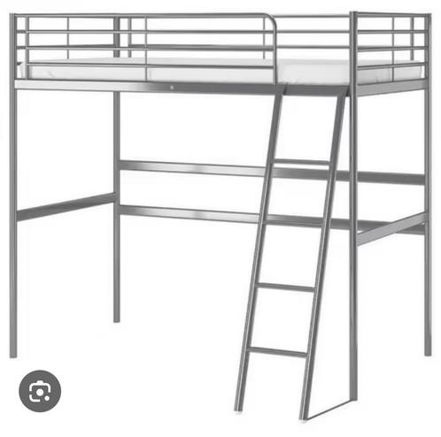 Ikea hoogslaper svärta, Huis en Inrichting, Slaapkamer | Stapelbedden en Hoogslapers, Gebruikt, Hoogslaper, 90 cm, 200 cm, Eenpersoons