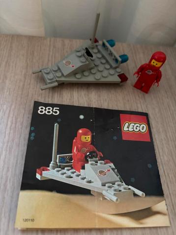 Lego Classic Space set 885 ‘Space Scooter’ uit 1979 beschikbaar voor biedingen